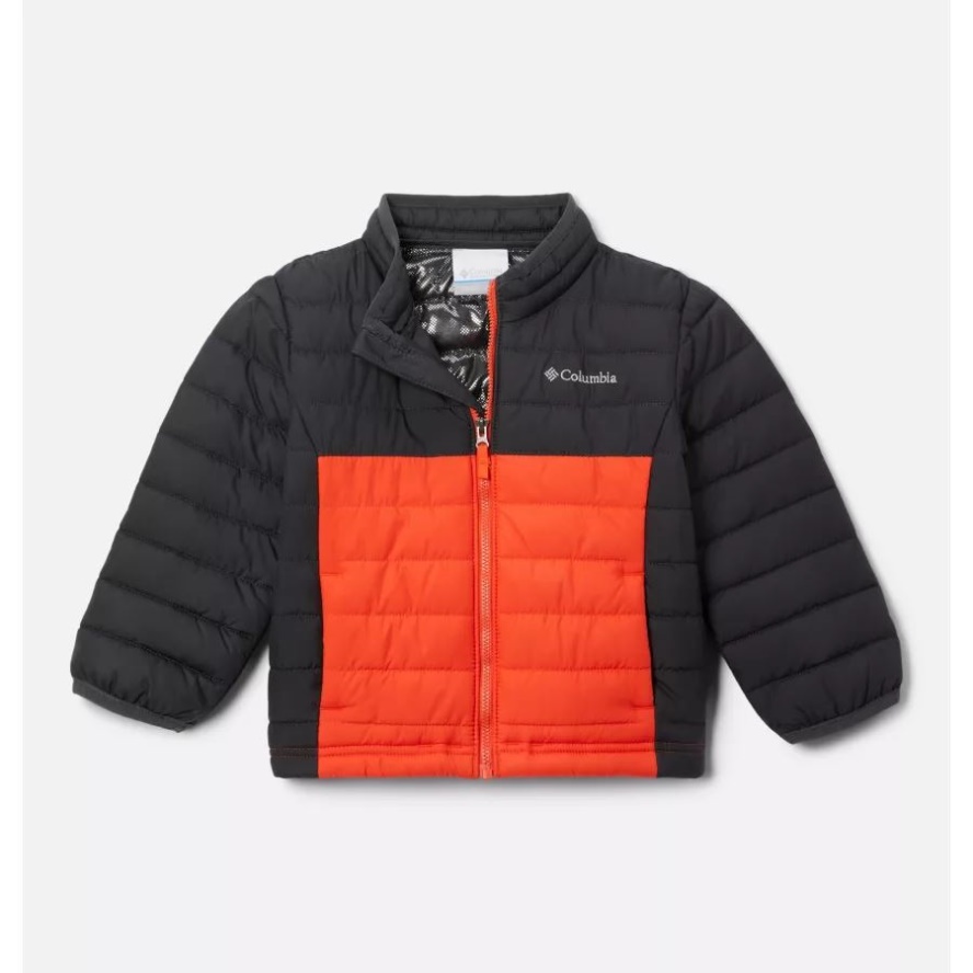 Boys' Toddler Powder Lite Jacket Shark/Red Quartz Columbia Sale