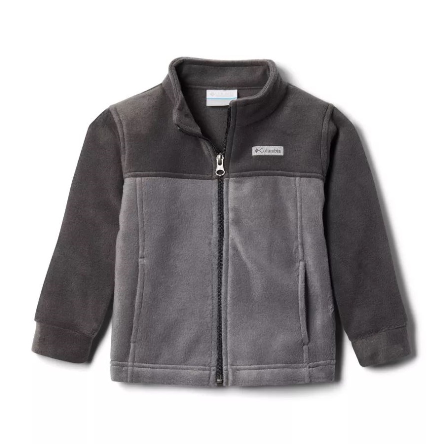 Boys' Toddler Steens Mountain II Fleece Jacket Columbia Sale City Grey/Shark