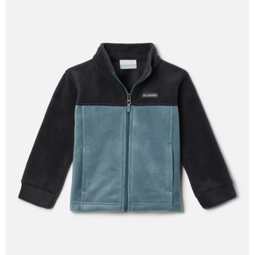 Boys' Toddler Steens Mountain II Fleece Jacket Columbia Sale Metal/Black