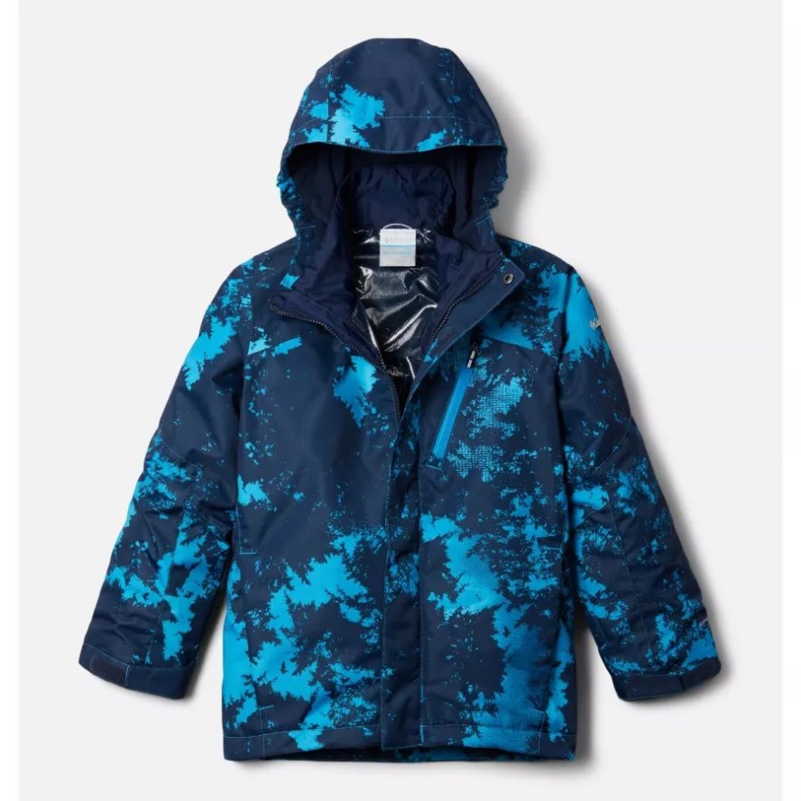 Boys' Whirlibird II Interchange Jacket Compass Blue Lookup Columbia Sale