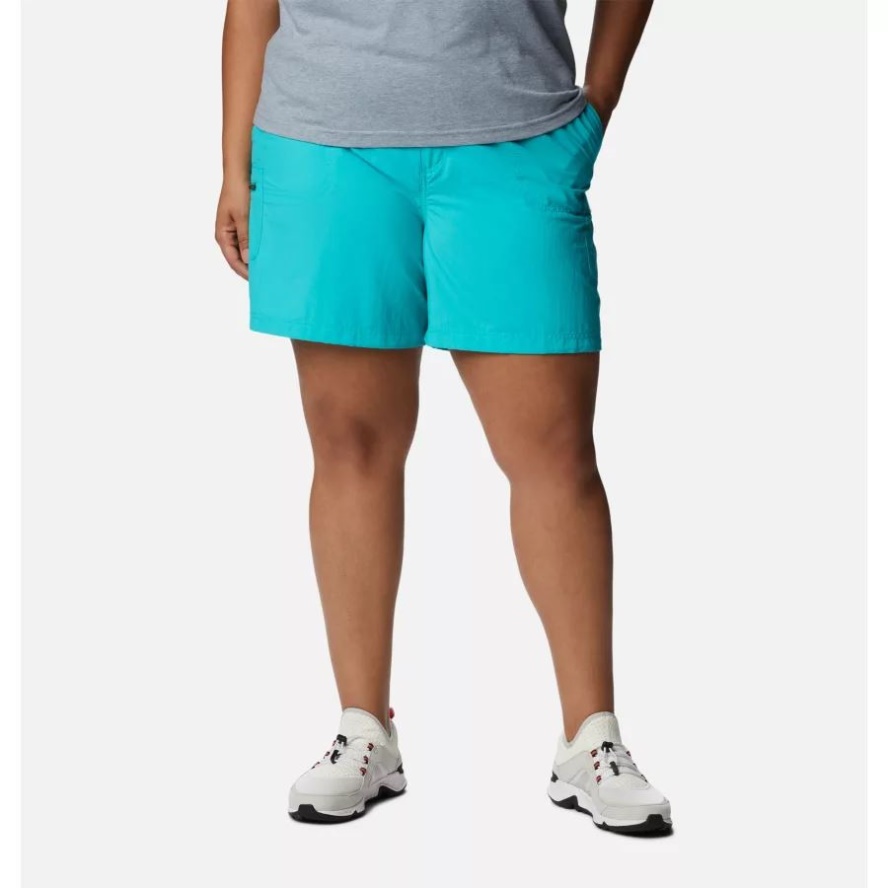Bright Aqua Columbia Sale Women's Sandy River Cargo Shorts Plus Size