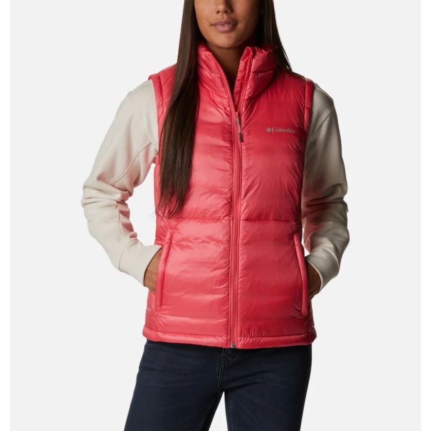 Bright Geranium Infinity Summit Double Wall Down Vest Columbia Sale