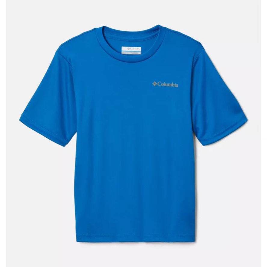 Bright Indigo/CSC Est Tough Graphic Boys' Grizzly Ridge Back Graphic T-Shirt Columbia Sale