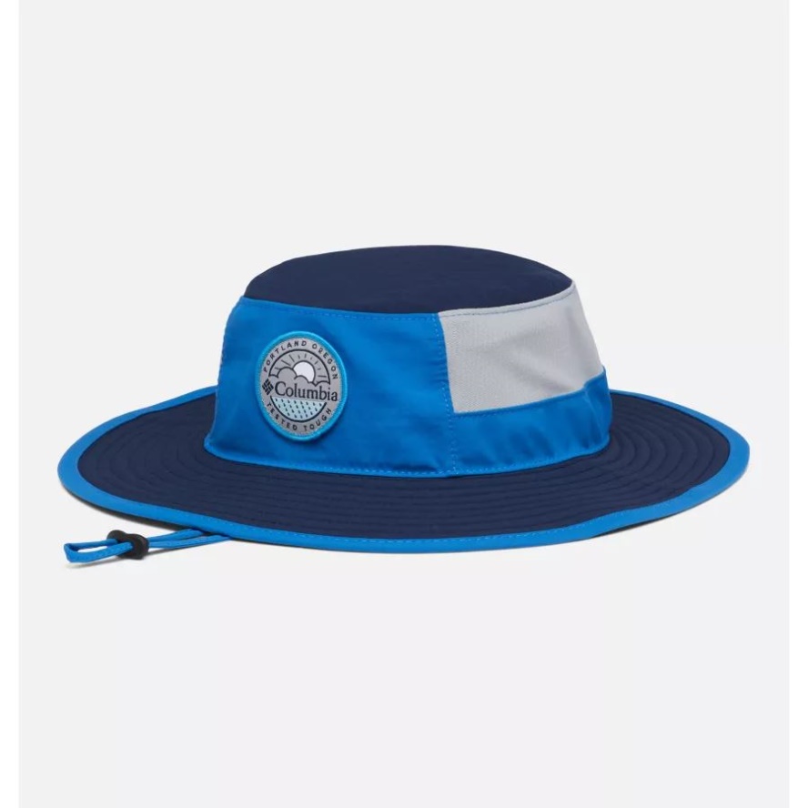 Bright Indigo/Collegiate Navy Kids' Bora Bora Booney Hat Columbia Sale