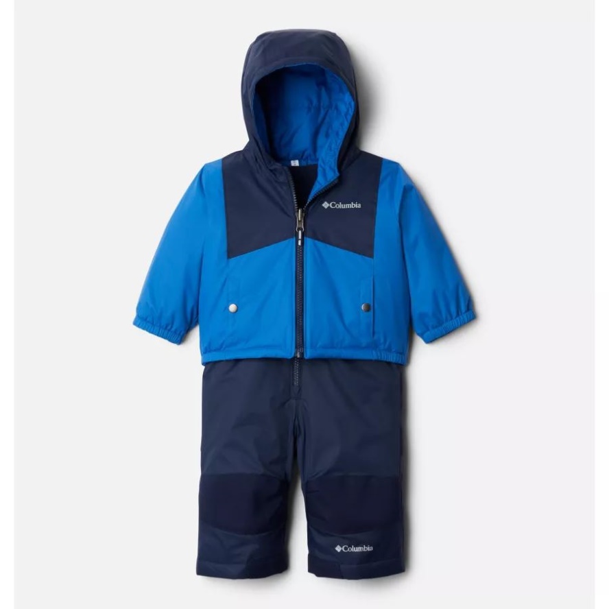 Bright Indigo Columbia Sale Infant Double Flake Snow Set