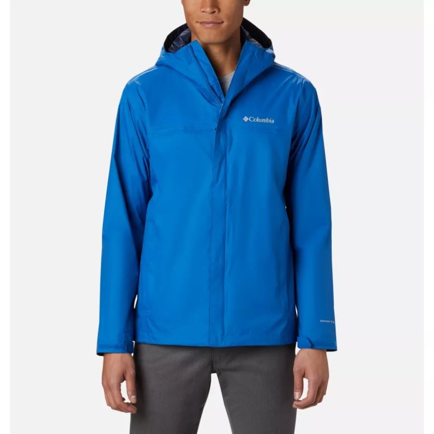 Bright Indigo Columbia Sale Men's Watertight II Rain Jacket Big