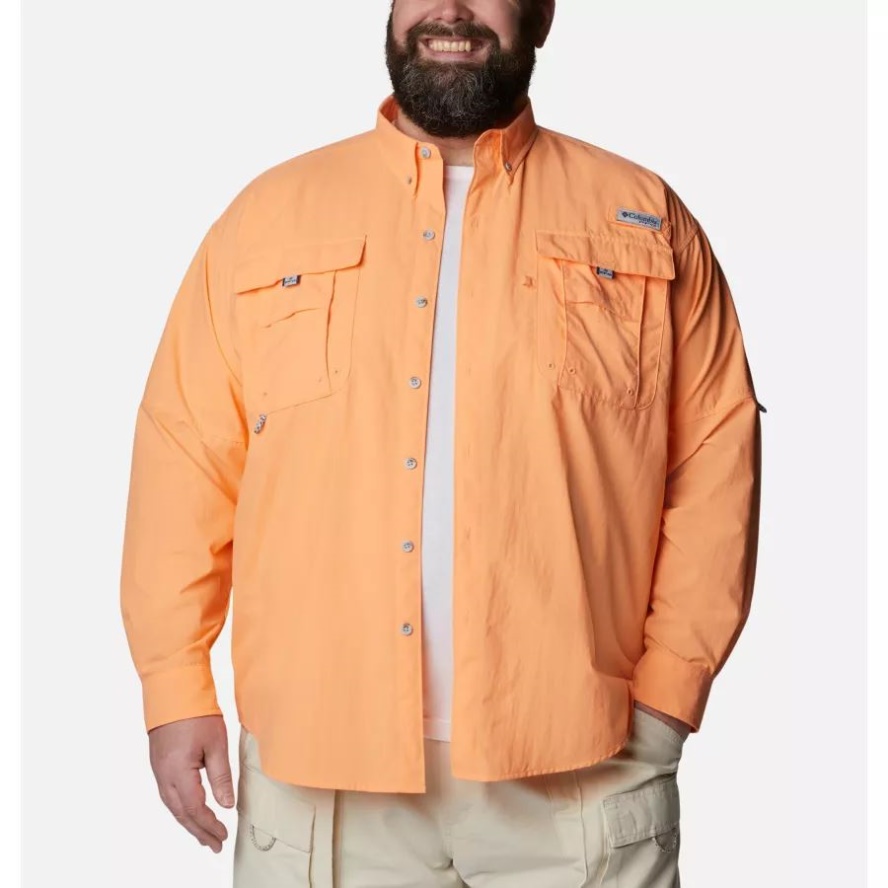 Bright Nectar Columbia Sale Men's PFG Bahama II Long Sleeve Shirt Big