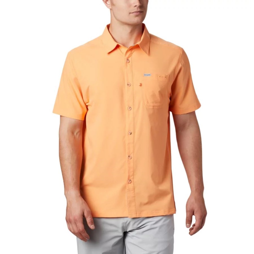 Bright Nectar Columbia Sale Men's PFG Slack Tide Camp Shirt
