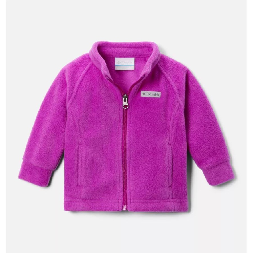 Bright Plum Columbia Sale Girls' Infant Benton Springs Fleece Jacket