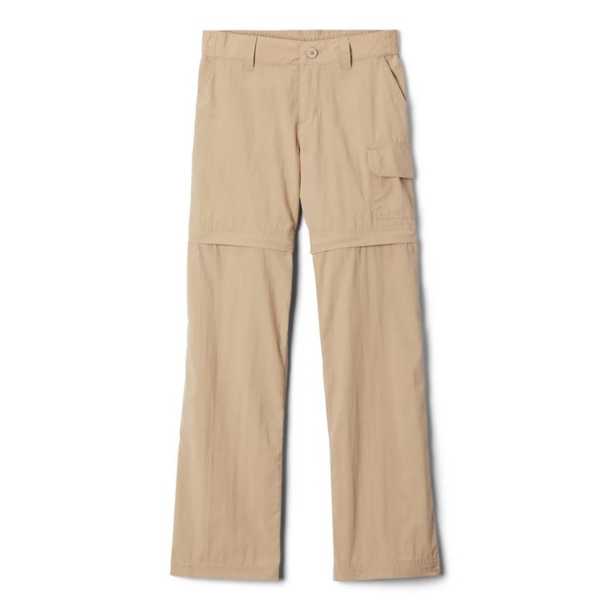 British Tan Girls' Silver Ridge IV Convertible Pant Columbia Sale Brand