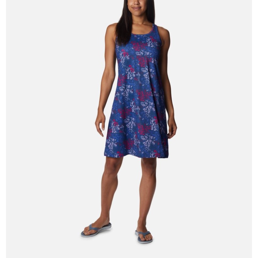 Carbon Deep Sea Dash Women's PFG Freezer III Dress Columbia Sale