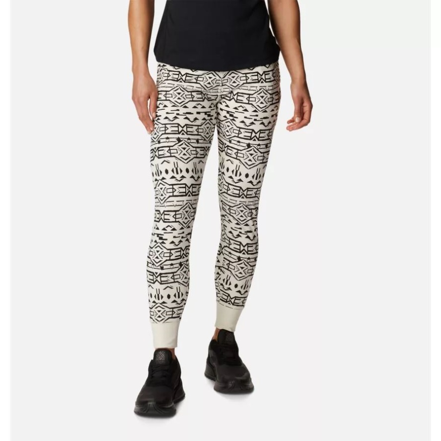 Chalk 80s Stripe Columbia Sale Women's Holly Hideaway Leggings