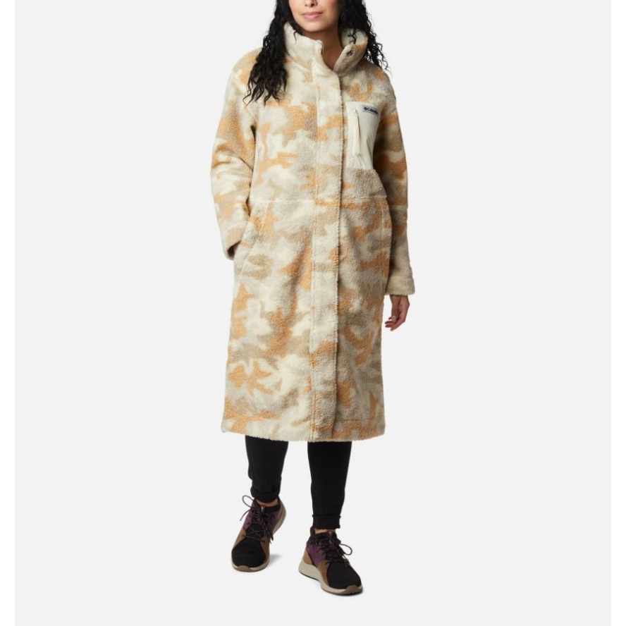 Chalk Camo Print Columbia Sale Women's Panorama Full Length Jacket