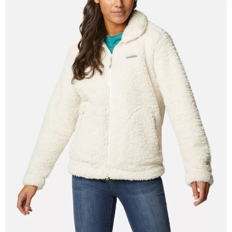 Chalk Columbia Sale Women's Winter Pass Sherpa Jacket
