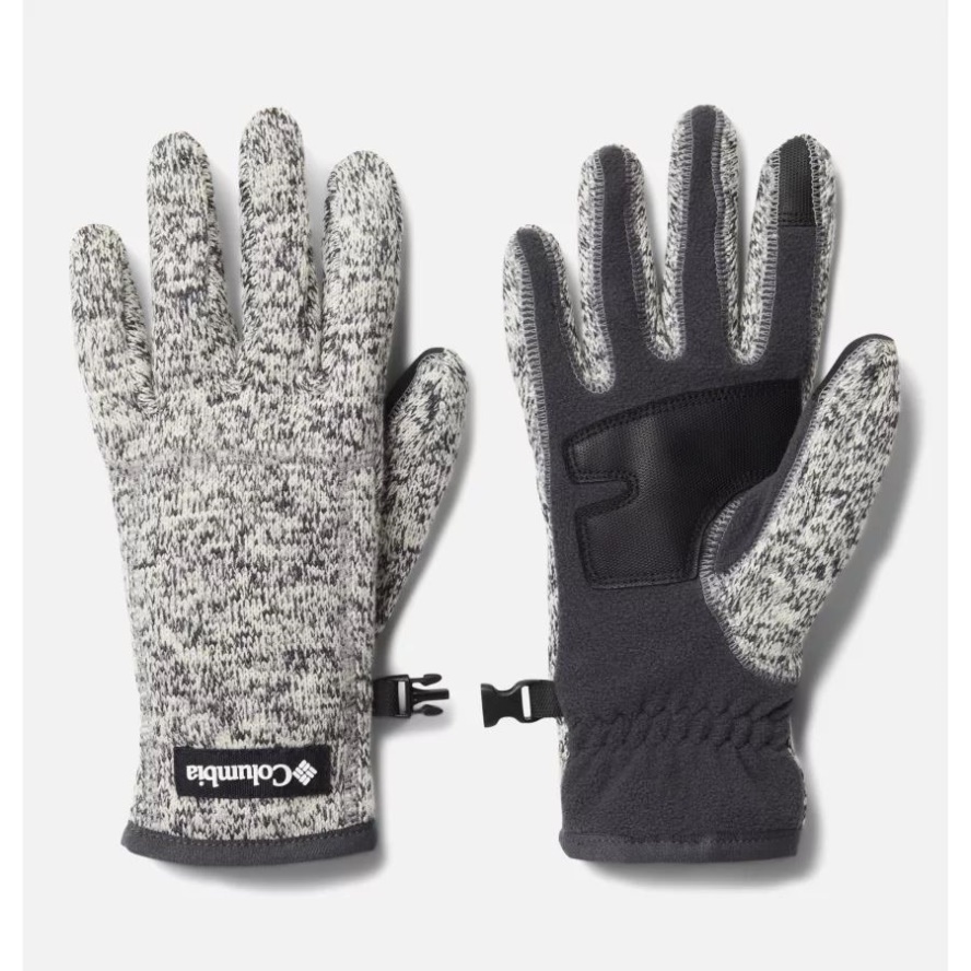 Chalk Heather Columbia Sale Women's Sweater Weather Fleece Gloves