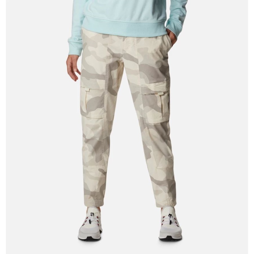 Chalk Mod Camo Women's Wallowa Cargo Pants Columbia Sale