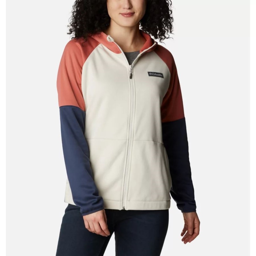 Chalk/Nocturnal Columbia Sale Women's Windgates Full-Zip Hoodie