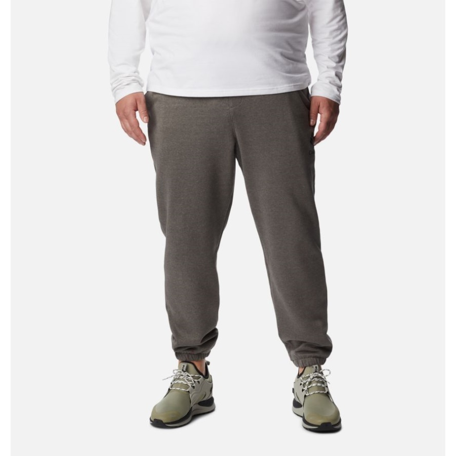 Charcoal Heather/Black Stacked Gem Men's Columbia Sale Trek Joggers Big Columbia Sale