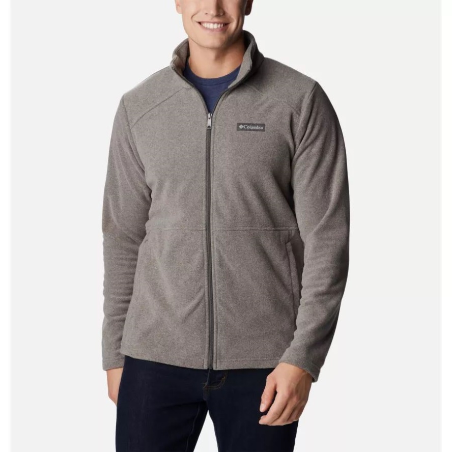 Charcoal Heather Columbia Sale Men's Castle Dale Fleece Jacket