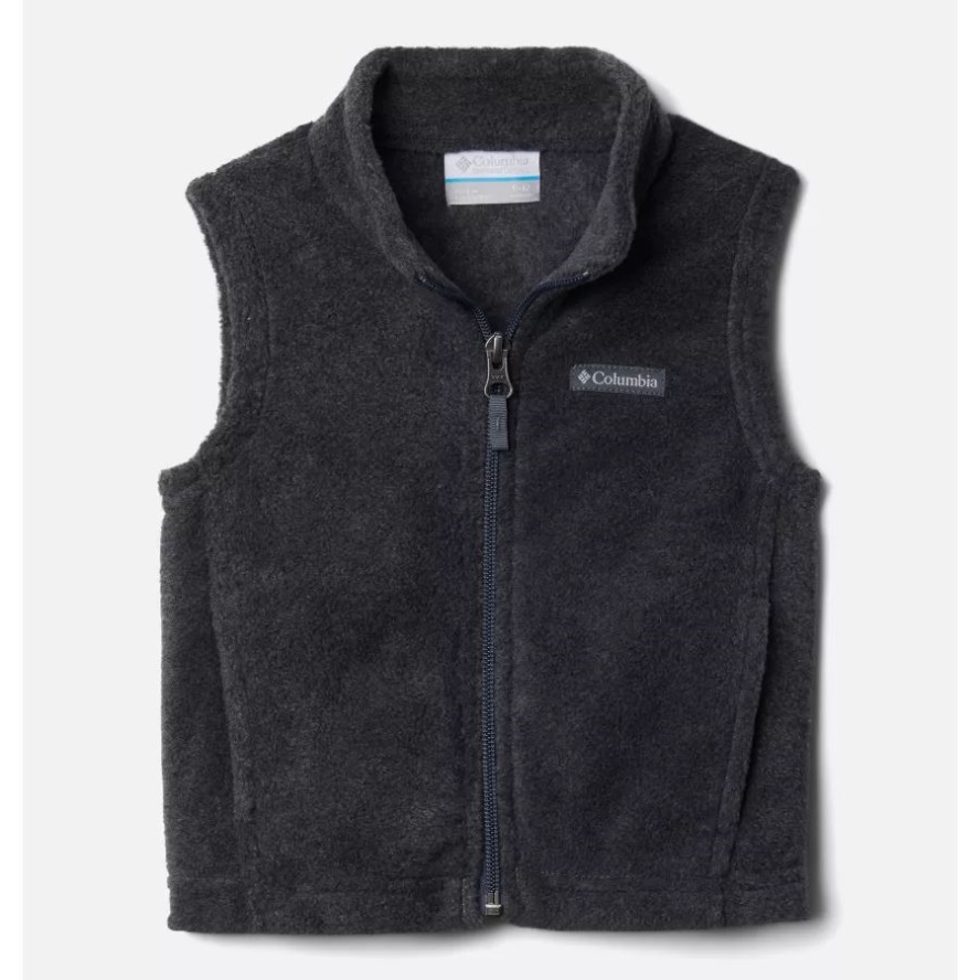Charcoal Heather Infant Steens Mountain Fleece Vest Columbia Sale