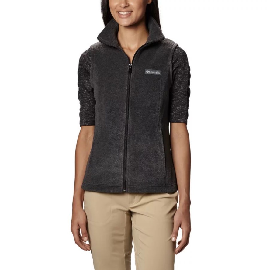 Charcoal Heather Women's Benton Springs Vest Columbia Sale