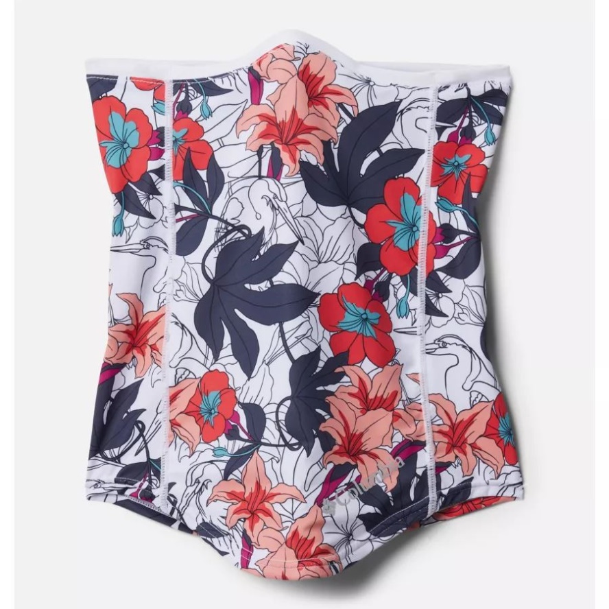 Chill River II Neck Gaiter Columbia Sale White Lakeshore Floral Multi