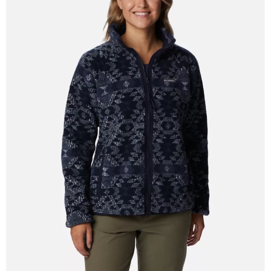 Cirrus Grey Blanket XL Print Columbia Sale Women's Winter Warmth Heavyweight Fleece