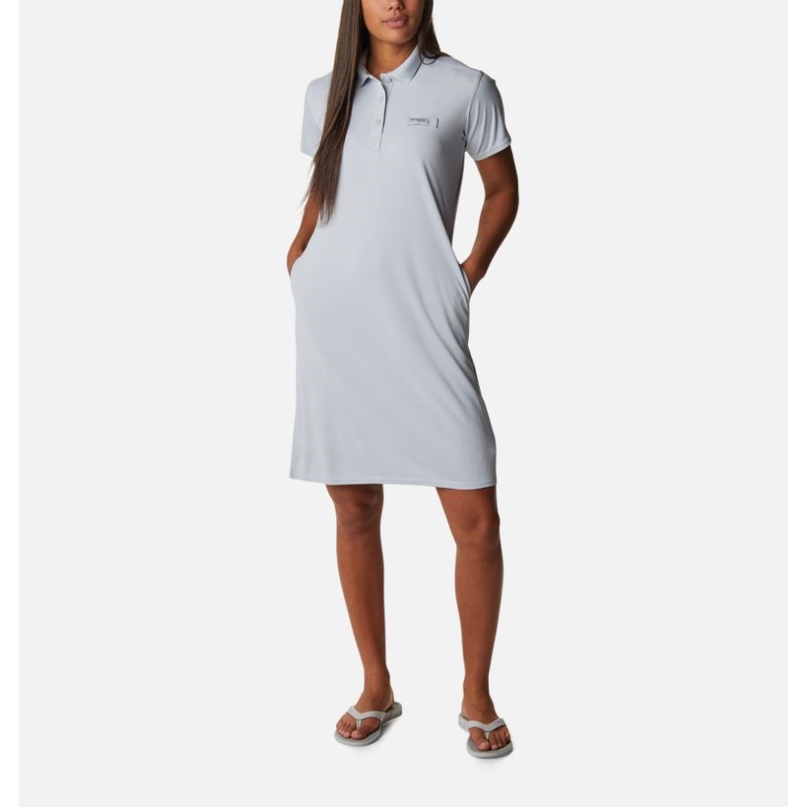 Cirrus Grey Columbia Sale Women's PFG Tidal Tee Polo Dress
