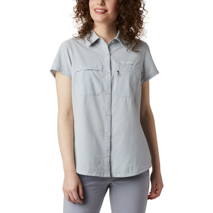 Cirrus Grey Heather Columbia Sale Women's Irico Short Sleeve Shirt