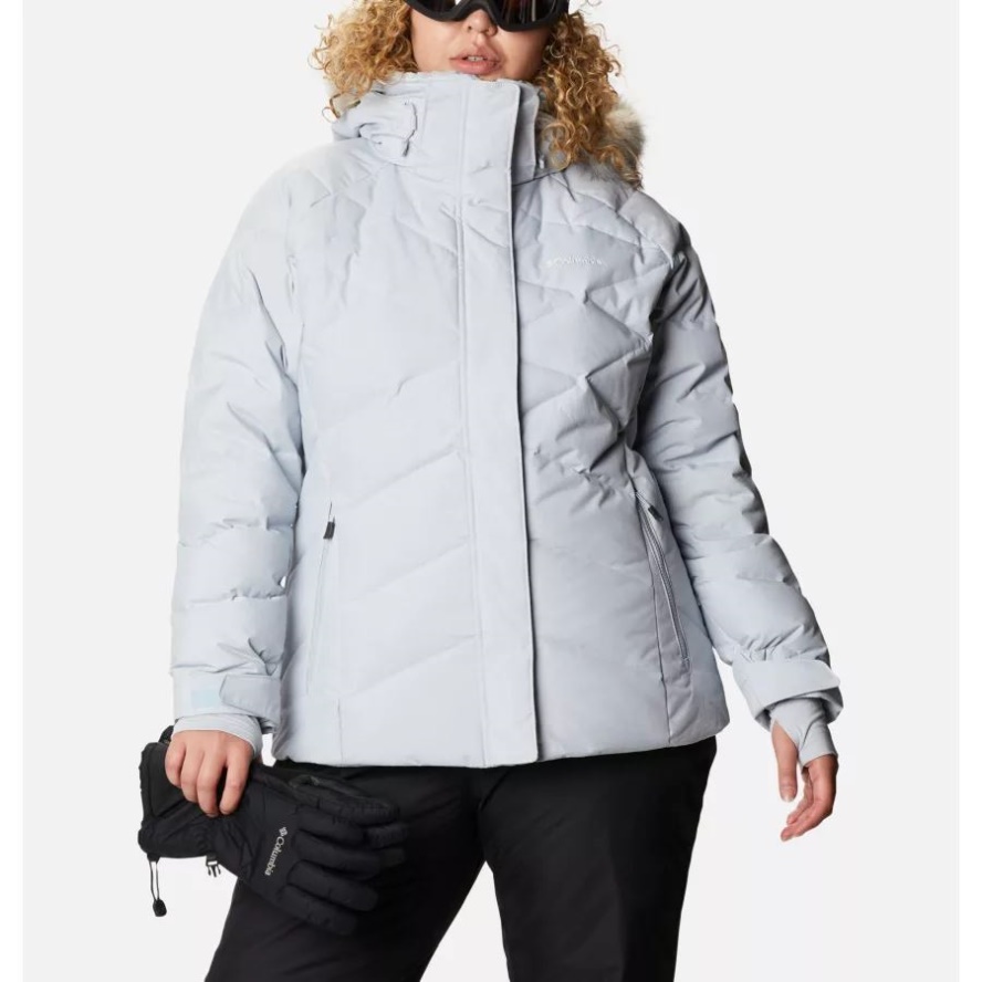 Cirrus Grey Metallic Columbia Sale Women's Lay D Down II Jacket Plus Size