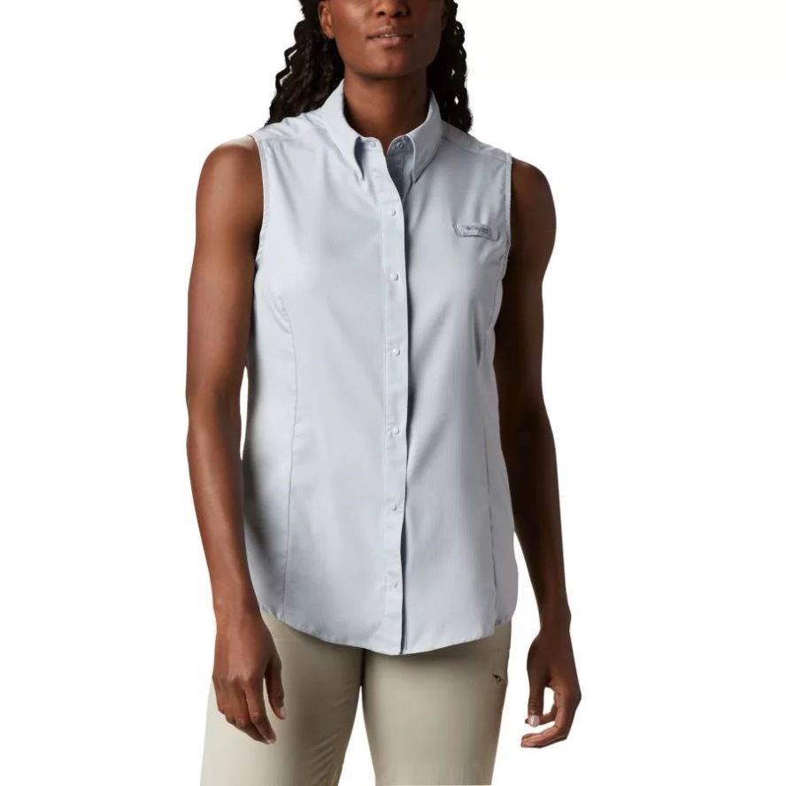 Cirrus Grey Women's PFG Tamiami Sleeveless Shirt Columbia Sale