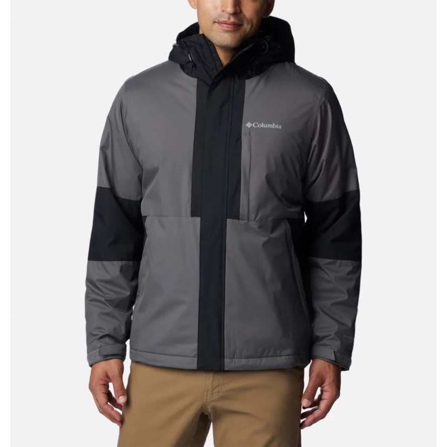 City Grey/Black Columbia Sale Men's Oso Mountain Insulated Jacket