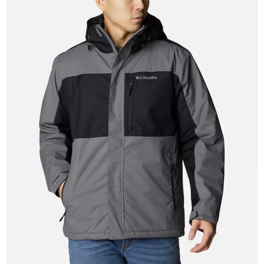 City Grey/Black Columbia Sale Men's Tipton Peak II Insulated Jacket