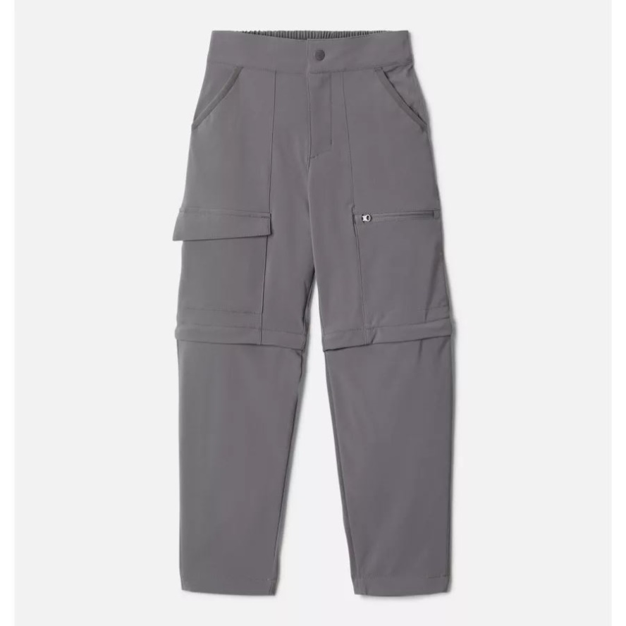 City Grey Boys' Frontrange Convertible Pants Columbia Sale