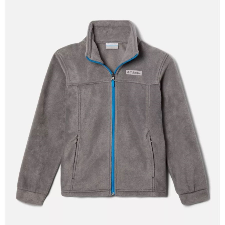 City Grey Boys' Steens Mountain II Fleece Jacket Columbia Sale