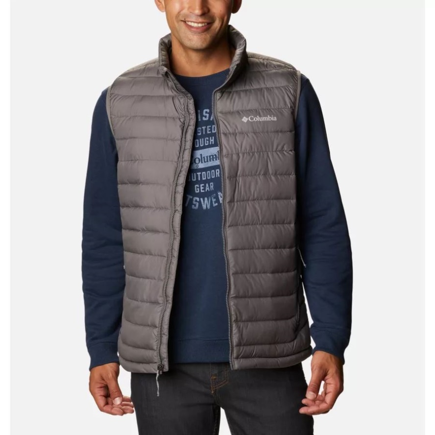 City Grey Columbia Sale Men's Powder Lite Vest
