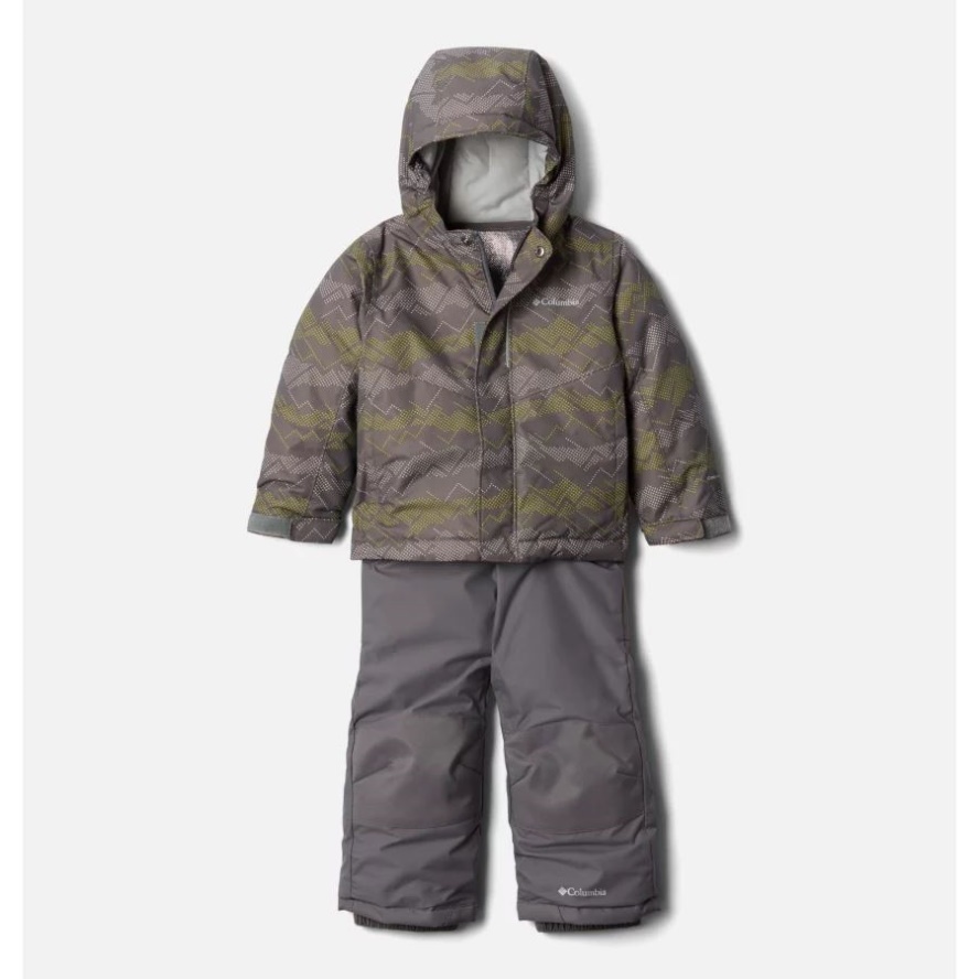 City Grey Dot Scape Print/Columbia Sale Grey Columbia Sale Toddlers' Buga Set