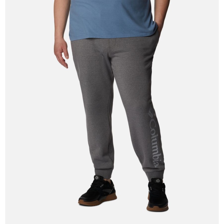 City Grey Heather/Columbia Sale Grey Columbia Sale Men's CSC Logo II Fleece Joggers Extended Size
