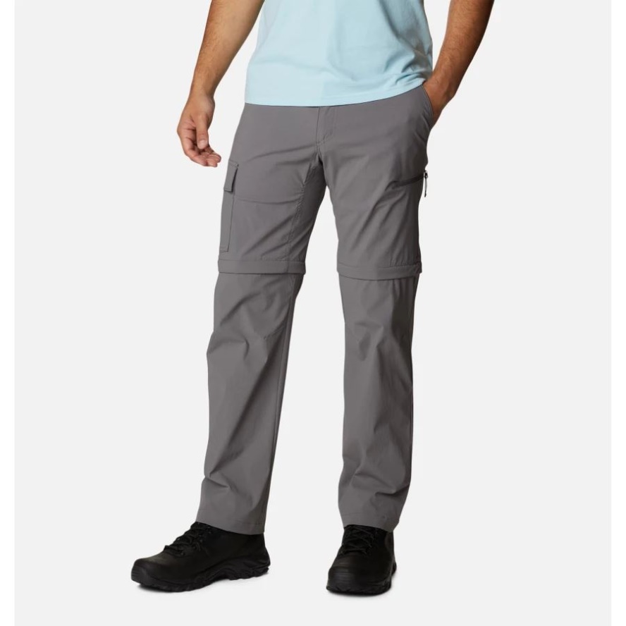 City Grey Men's Newton Ridge II Convertible Pants Columbia Sale