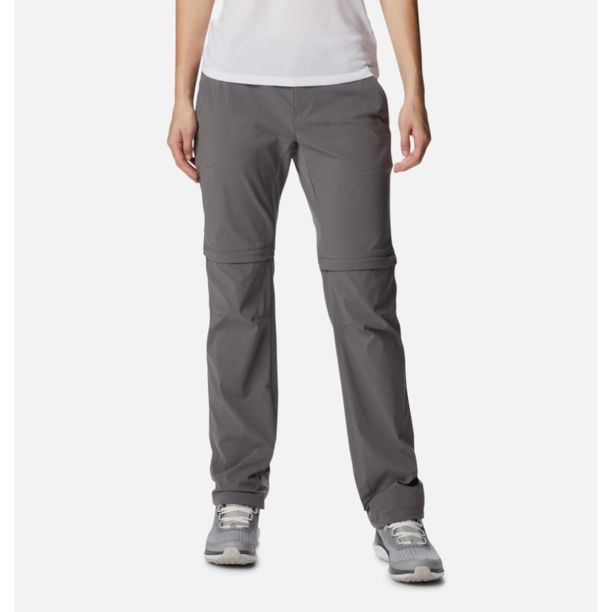 City Grey Women's Saturday Trail Convertible Hiking Trousers Columbia Sale