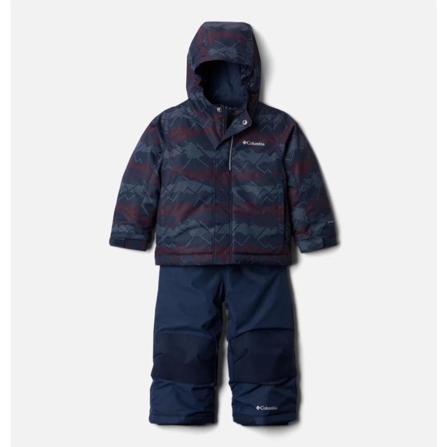 Coll Navy Dotscape Print/Coll Navy Toddlers' Buga Set Columbia Sale