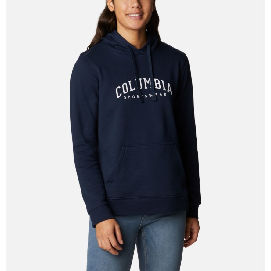 Collegiate Navy/CSC Collegiate Columbia Sale Women's Columbia Sale Trek Graphic Hoodie