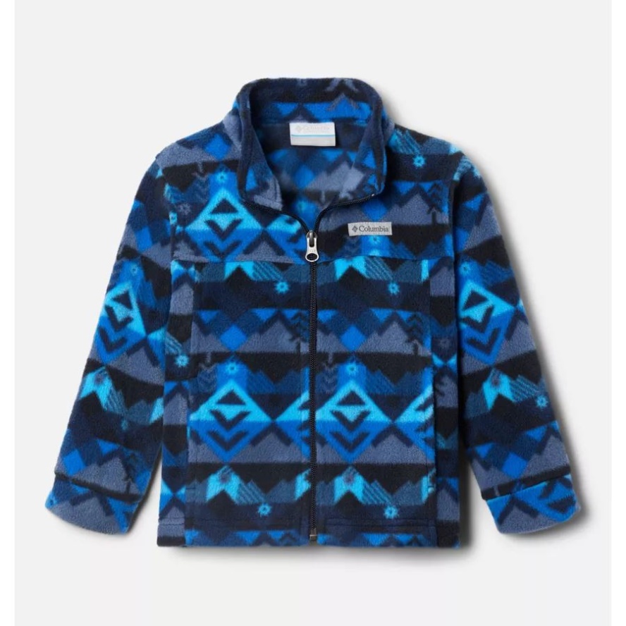 Collegiate Navy Checkpoint Columbia Sale Boys' Toddler Zing III Fleece Jacket