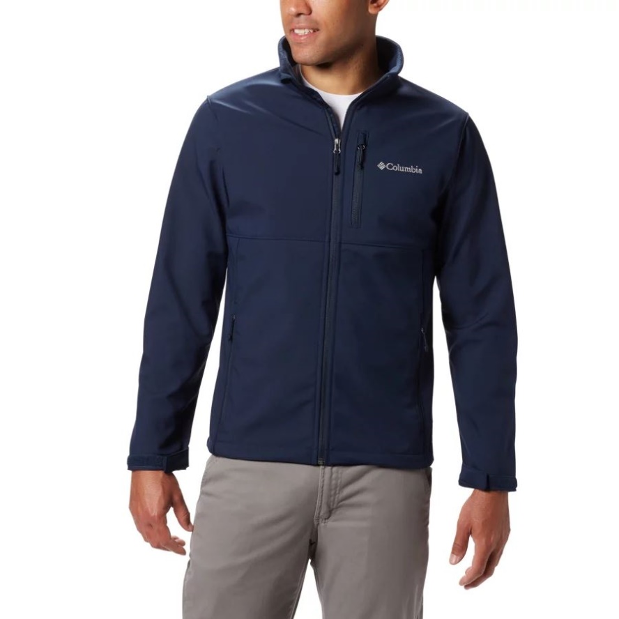 Collegiate Navy Columbia Sale Men's Ascender Softshell Jacket Tall