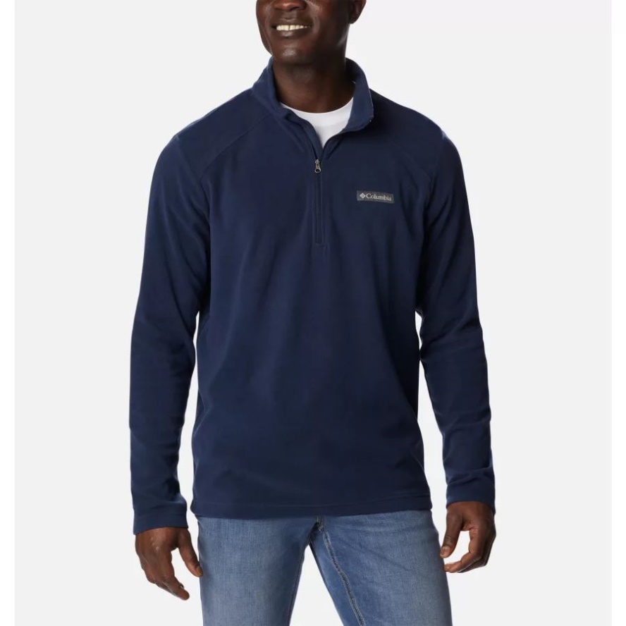 Collegiate Navy Columbia Sale Men's Lake Aloha Half Zip Fleece