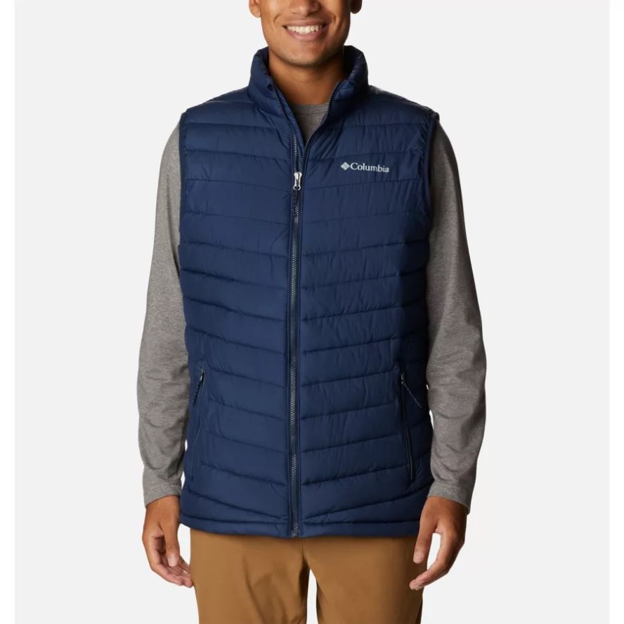 Collegiate Navy Columbia Sale Men's Slope Edge Vest
