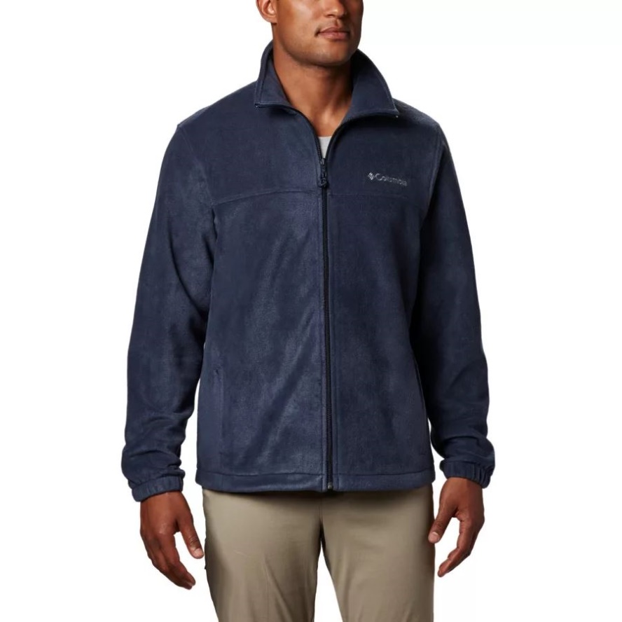 Collegiate Navy Columbia Sale Men's Steens Mountain 2.0 Full Zip Fleece Jacket Tall
