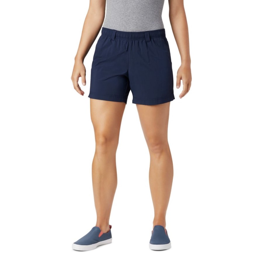 Collegiate Navy Columbia Sale Women's PFG Backcast Water Shorts