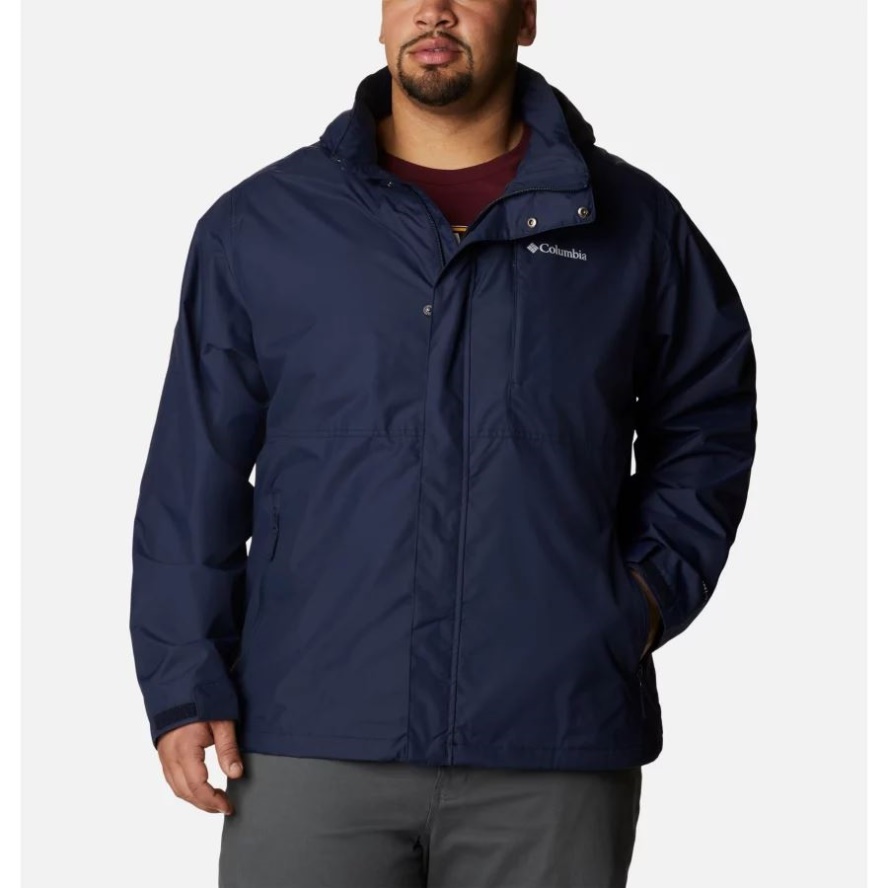 Collegiate Navy Men's Cloud Crest Jacket Big Columbia Sale