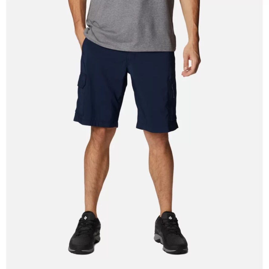 Collegiate Navy Men's Silver Ridge Utility Cargo Shorts Columbia Sale